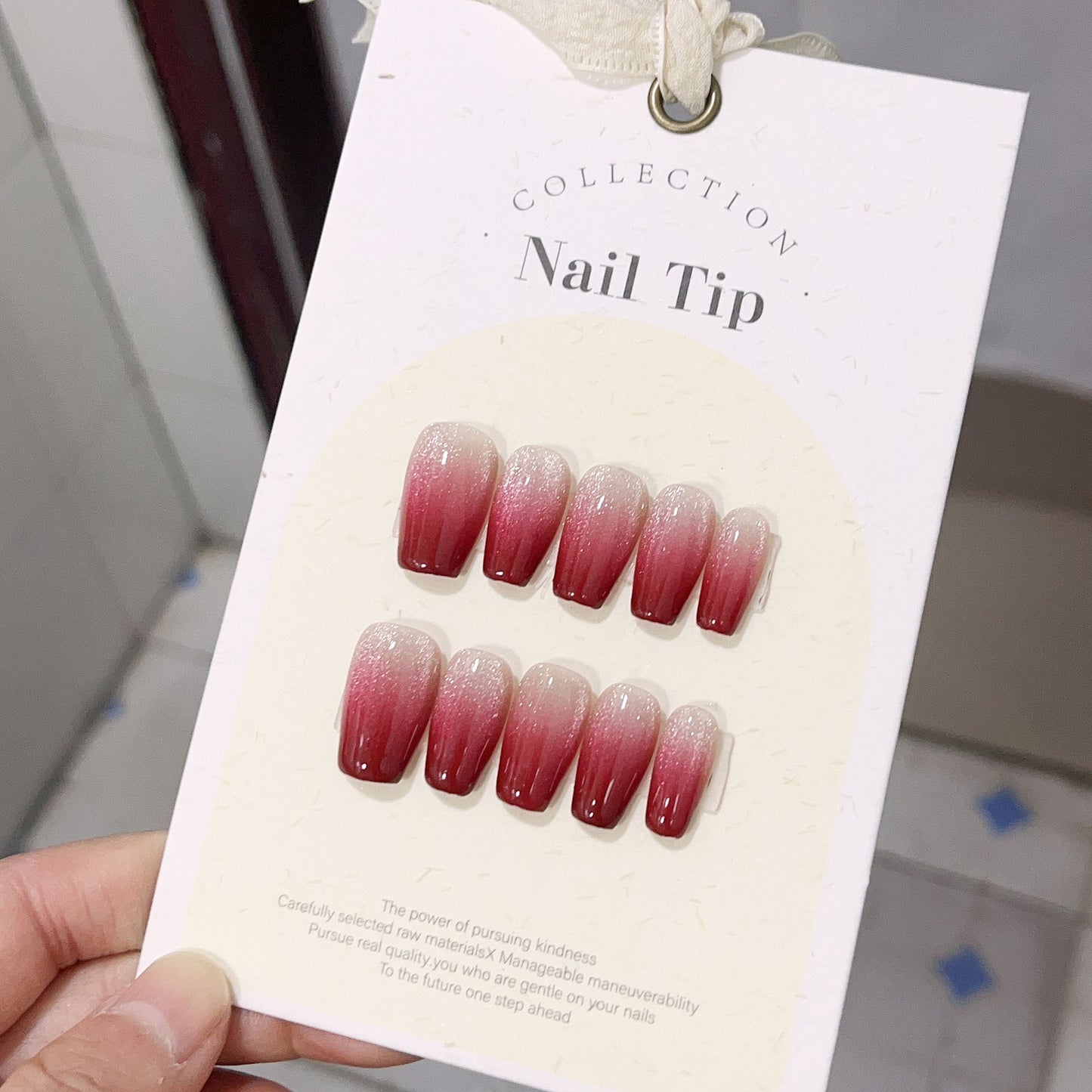 Red Ombre Nail Designs