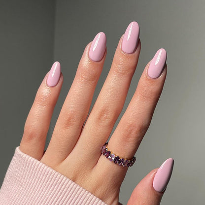 dark dusty pink nails