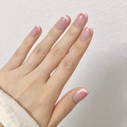 Short Square French Ombre Nails Press on